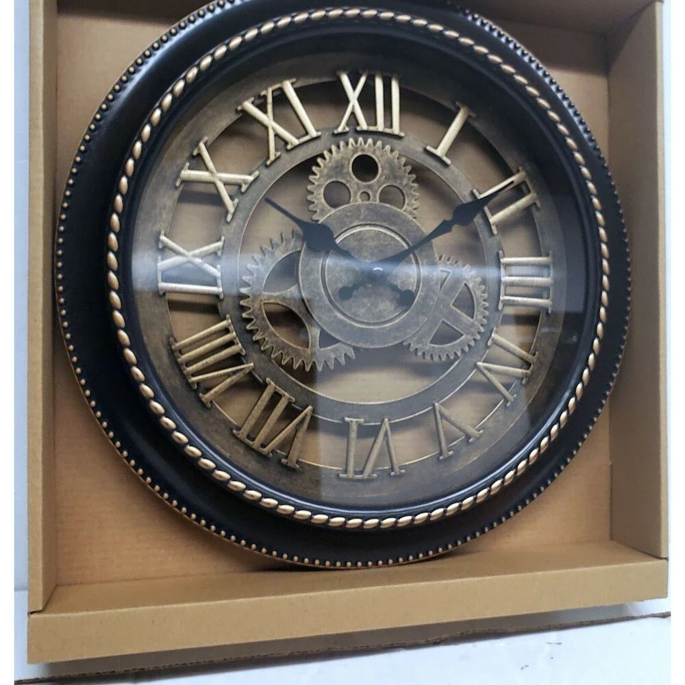 Kitchen Plastic Decorative Wall Clock,12